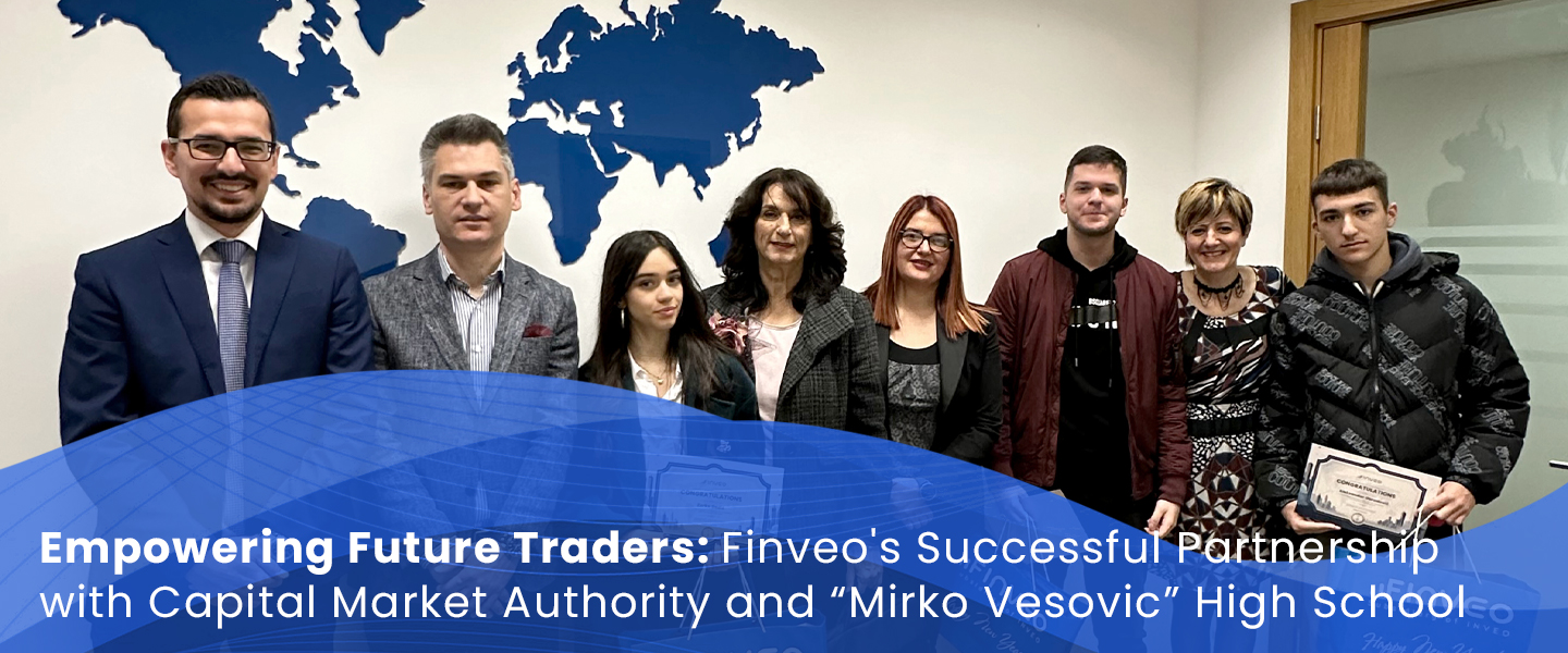 Empowering Future Traders: Finveo's Successful Partnership with Capital Market Authority and Mirko Vesovic High School 
